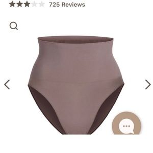 SKIMS size Lg-XL nude core control brief NWOT